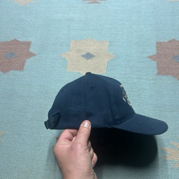 Vintage Strapback hat cap Joe Diffie country music pickup man truck blue - Picture 8 of 8